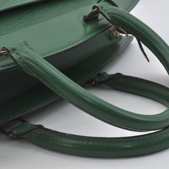 Authentic Louis Vuitton Epi Riviera Hand Bag Green M48184 LV vintage - Picture 4 of 15